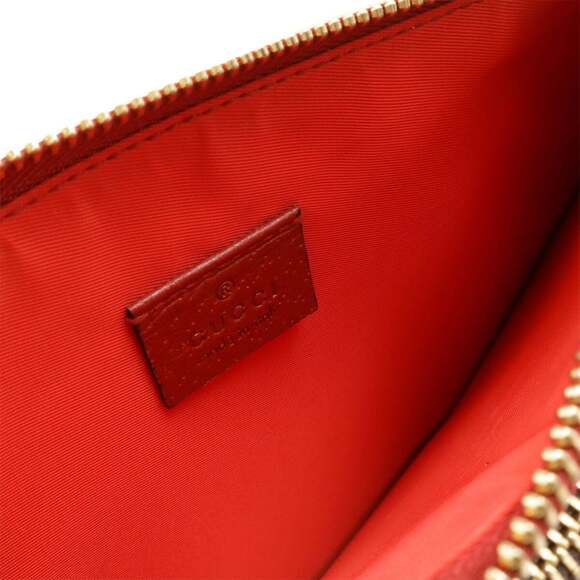 GUCCI Cream Leather Shoulder Bag - Picture 7 of 8